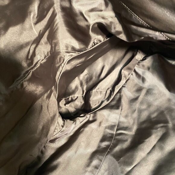 Brooks Brothers 346 Women's Blazer Jacket Size 6 Brown Suede Leather Button Up - Picture 12 of 16